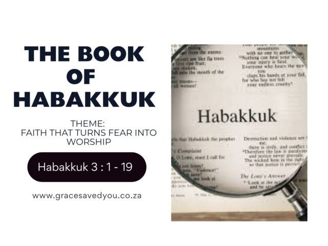 Habakkuk Chapter 3
